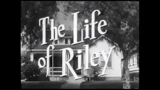 The Life of Riley William Bendix 50s Comedy Sitcom