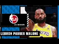 LeBron James gets ovation after passing Karl Malone on all-time scoring list NBA on ESPN