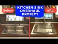 Download Lagu Kitchen Makeover by Installing a New Updated Sink | DIY Sink \u0026 Faucet Replacement