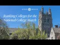 Ranking Colleges for the QuestBridge National College Match