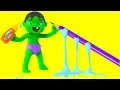 Download SUPERHERO BABIES MAKE HOME ACTIVITIES ❤ Spiderman, Hulk & Frozen Elsa Play Doh Cartoons For Kids mp4 3gp mp3 videos - waplic