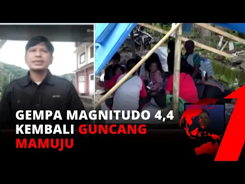 Gempa Magnitudo 4,4 Kembali Guncang Mamuju, Warga Kembali Mengungsi di Stadion Manakarra | tvOne
