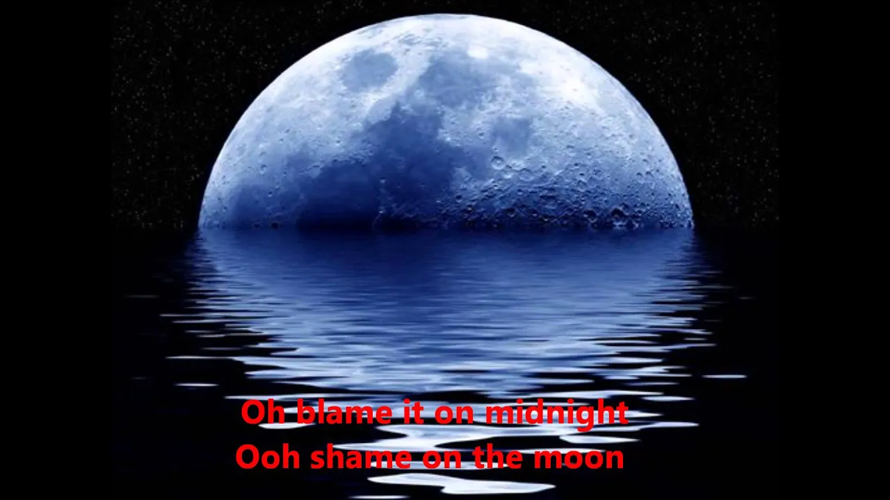 Bob Seger -Shame On The Moon  (With Lyrics)