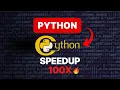 How to convert Python to Cython and Speed Up 100X