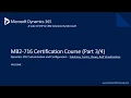 MB2-716 Dynamics 365 Customization Configuration Part