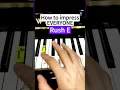 Rush E - easy piano tutorial