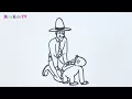 Draw curious george Coloring Pages for kids