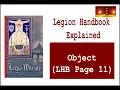 Download Lagu Object (LHB pg 11) -The Legion Handbook Explained