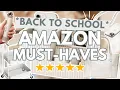 17 GENIUS Amazon Back To School Finds 2026 school supplies back to school haul backpack
