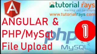 Part-2 Angular 7 File Upload - 2019 Angular Image upload with PHP MySql