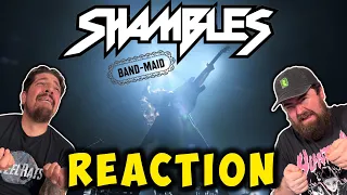 We watch the BAND-MAID - Shambles Live for the FIRST TIME REACTION