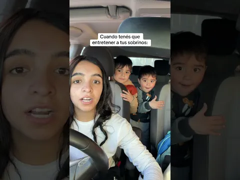 CUANDO TE TOCA CUIDAR A TUS SOBRINOS😂