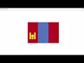 how to make Mongolia flag by using python