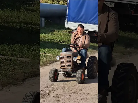 Минитрактор Батя...Погоняли сегодня... #tractor #automobile #ремонт