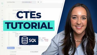 What are CTEs in SQL in 13 minutes Common Table Expressions for BEGINNERS