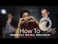 VAPE TRICKS TUTORIALS Vertical Split Bite Split Triple Bow-Tie