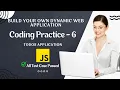 Todos Application Coding Practice 6 JavaScript NxtWave CCBP