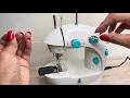 How to thread a mini sewing machine how to get started step-by-step