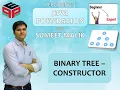Binary Tree - Constructor Data Structure and Algorithms in Java