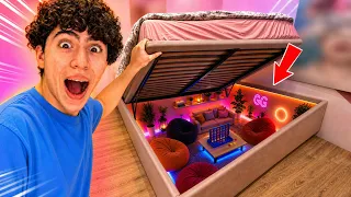 عملت غرفة سرية في بيتنا 🛏️ (ل اول مرة)