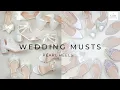 WEDDING MUST HAVES Pearl heels