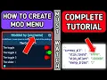 How to Create Mod Menu Complete Tutorial - 2024
