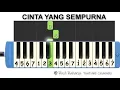 Lagu Cinta Yang Sempurna not pianika