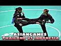 Lagu Pertandingan Asiangames Wewey wita vs S.Lueangaphichation || Indonesia vs Thailand