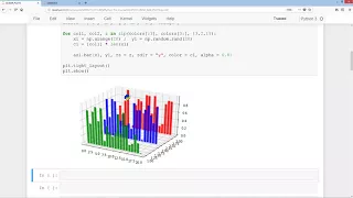 Matplotlib Basic 3D Bar Chart - Visualization