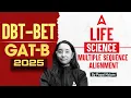DBT BET 2025 GAT-B 2025 Multiple sequence Alignment DBT BET Preparation GAT B Exam 2025