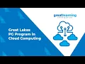 PG Program in Cloud Computing Great Lakes Cloud Computing Architecture Session Great Learning