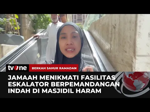 Eskalator di Masjidil Haram Tengah Viral di Tanah Suci