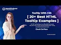 Tooltip With CSS 20 Best HTML Tooltip Examples