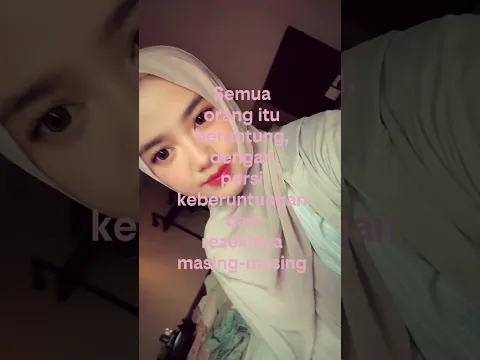 Kita semua beruntung  Kita semua pemenang