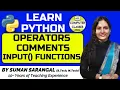 Python Operators Comments Input Functions Topic 6 All Computer Classes
