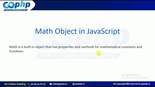 29 - Math Object in JavaScript JavaScript Tutorial for Beginners