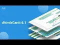 dhtmlxGantt 6 1 Release Time Constraints Backward Scheduling S-curve and dataProcessor Update