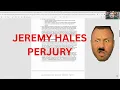 JEREMY HALES TROUBLE WhatTheHales