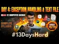 Python Exception Handling Text Files Mastered Day 4 Nitin Paliwal