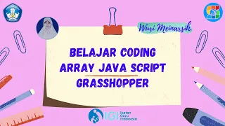 Belajar Coding Array Java Script dengan Grasshopper