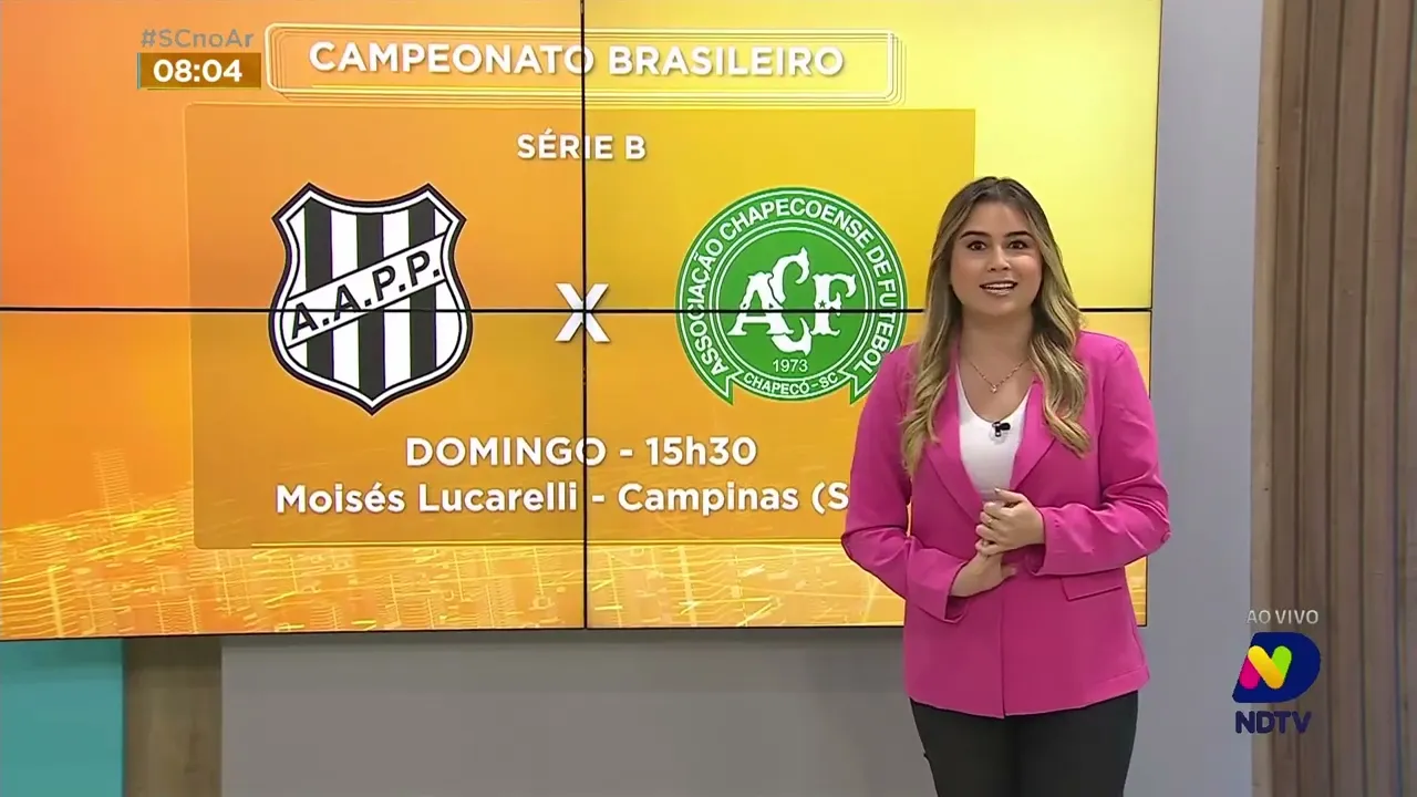 Confira a agenda dos principais jogos dos times catarinenses no fim de semana