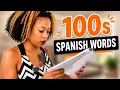 A fun way to learn hundreds of Spanish words