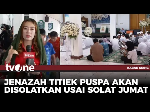Jenazah Titiek Puspa Dibawa ke Masjid An-Nur untuk Disalatkan
