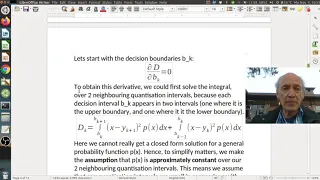 Advanced Digital Signal Processing Part 4a Lloyd-Max Quantization