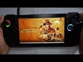 Asus Ally Rog x - Indiana Jones Gameplay AORUS RTX 3080 GAMING BOX