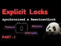 Complete Java Locking Guide Part 1 Synchronized Reentrant Lock
