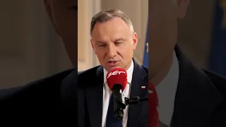 Duda: Nie widziałem nigdy dowodów dot. "TUSK -  NIEMIECKI AGENT" 🇩🇪🤔