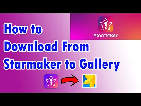 Download MP3 How to download Starmaker recordings easily
