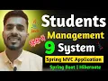 Student Management System Spring C Spring Boot Full Stack Project