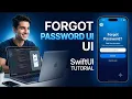 SwiftUI Authentication UI Series Build Forgot Password Screen iPhone App UI